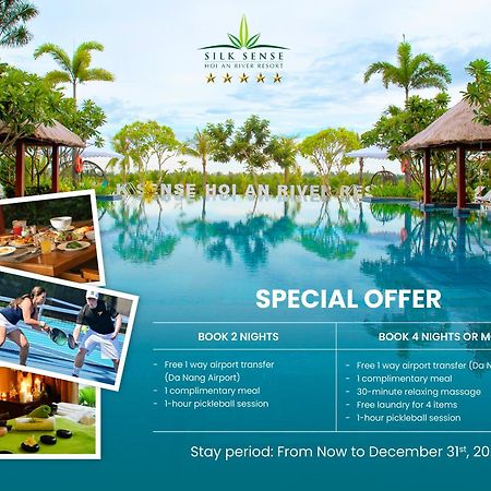 Silk Sense Hoi An River Resort - A Sustainable Destination Esterno foto
